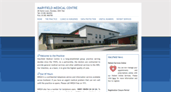 Desktop Screenshot of maryfieldmedicalcentre.com